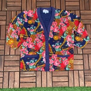 Kimono puffer jacket sz S